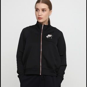 Nike Air N98 Women's Full-Zip Jacket 932055-010 Black/Gold Size Small
